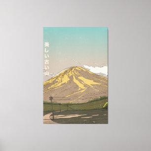 Toile Belle vieille montagne