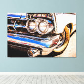 Toile Belle voiture classique (Insitu (Plancher de Bois))