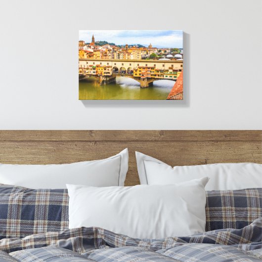 Toile Belle vue Ponte Vecchio, Florence, Italie (Insitu(Chambre))