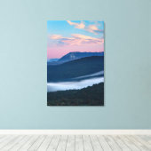 Toile Belle vue sur Nanos depuis Šilentabor, S (Insitu (Plancher de Bois))