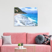 Toile Belle Waves Beach Scene (Insitu(Salon))