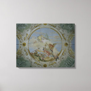 Toile Bellerophon montant Pegasus, c.1746-47 (fresque)