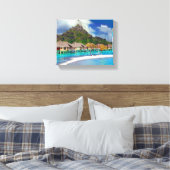 Toile Belles cabanes sur l'eau à Bora Bora (Insitu(Chambre))
