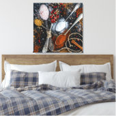 Toile Belles épices en cuillères (Insitu(Chambre))
