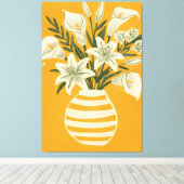 Toile Belles Fleurs (Insitu (Plancher de Bois))