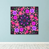 Toile Belles Fleurs et Berries (Insitu (Plancher de Bois))