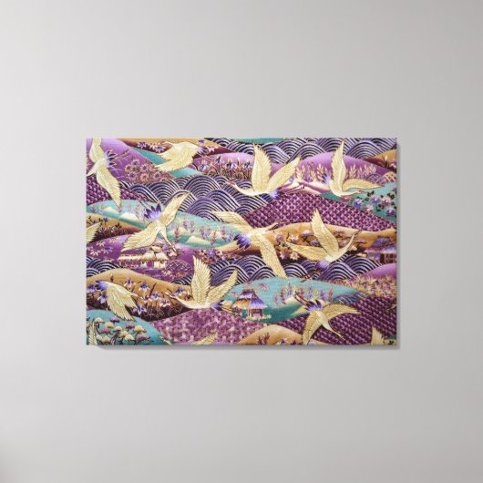 Toile Belles grues japonaises (Recto)