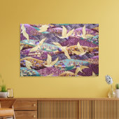 Toile Belles grues japonaises (Insitu(Salon))