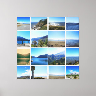 Toile Belles photos de paysage instagram des Jeux Olympi