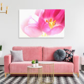 TOILE BELLES TULIPES ROSES (Insitu(Salon))