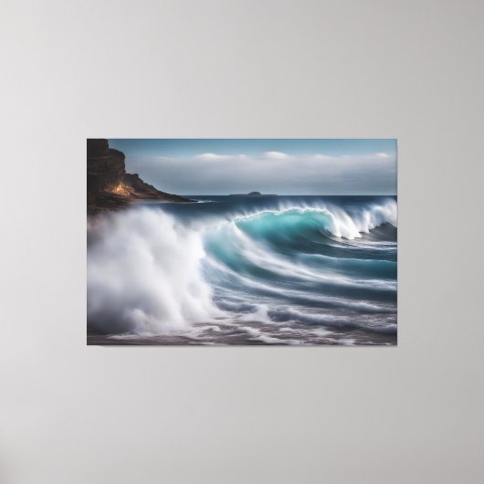 Toile Belles vagues (Recto)