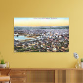 Toile Bellingham, Washington - Aerial of City (Insitu(Salon))