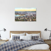 Toile Bellingham, Washington - Aerial of City (Insitu(Chambre))