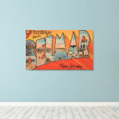 Toile Belmar, New Jersey - Scènes de grandes lettres (Insitu (Plancher de Bois))