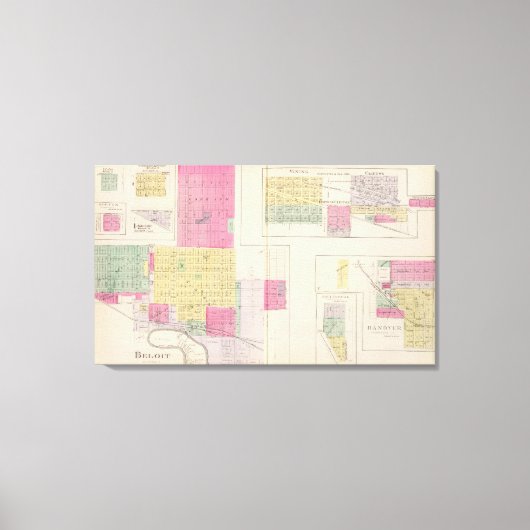 Toile Beloit, Victor, Waconda Springs, Morton, Kansas (Recto)