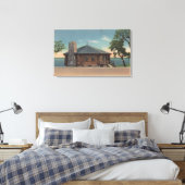 Toile Bemidji, MN - Vue de la cheminée des États Bldg (Insitu(Chambre))