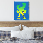 Toile Ben 10 & Four Arms Shadow (Insitu(Chambre))
