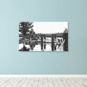 Toile Bend, Oregon Peterson's Rock Garden Photograph (Insitu (Plancher de Bois))