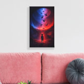 Toile Beneath the Spiral of Falling Souls (Insitu(Salon))