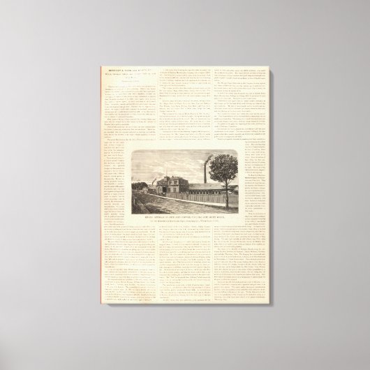 Toile Benedict et Burnham (Recto)