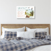 Toile Bénédiction hébraïque pour la chambre des filles j (Insitu(Chambre))
