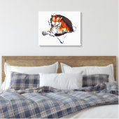 Toile Bengal Tiger saute ! (Insitu(Chambre))