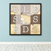 Toile Béni par l'abondance de la beauté (Insitu (Plancher de Bois))