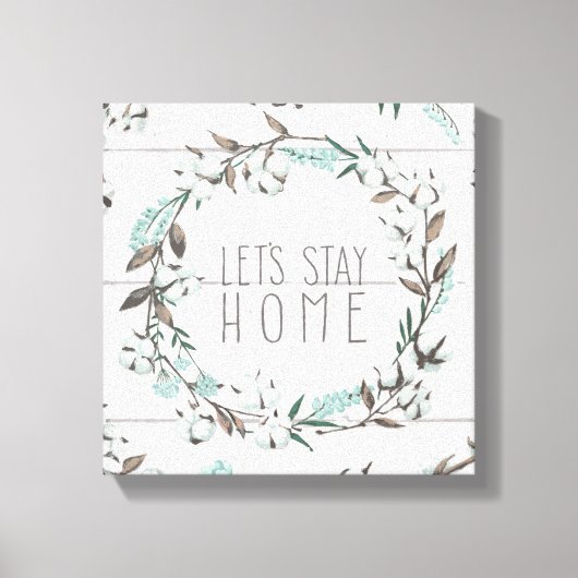 Toile Béni VII | Restons à la maison (Recto)