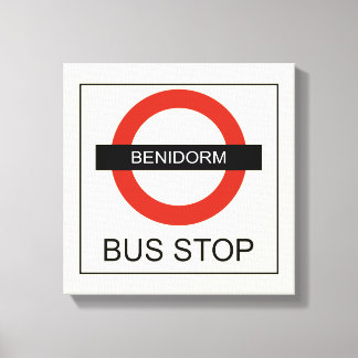 Toile Benidorm Bus Stop