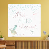 Toile Bénis le Seigneur - Ps 103:1 (Insitu(Salon))