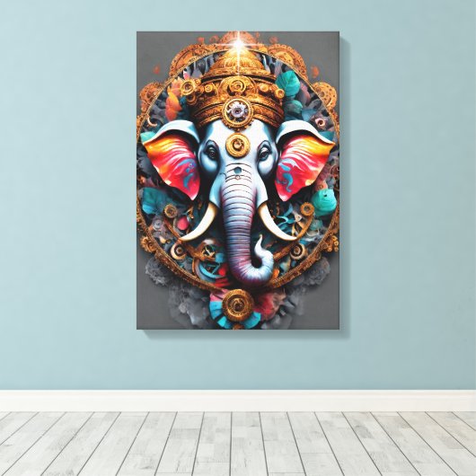 Toile Bénissez Dieu * Déverrouiller les bénédictions de  (Insitu (Plancher de Bois))