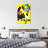 Toile Berger 45 PosterEurope Vintage (Insitu(Chambre))