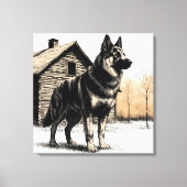 Toile Berger allemand (Recto)