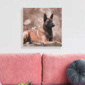 Toile Berger belge malinois - Mechelaar (Insitu(Salon))