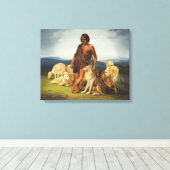 Toile Berger dans un paysage rural (Insitu (Plancher de Bois))