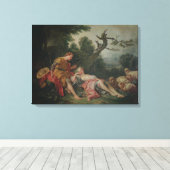 Toile Berger endormi (Insitu (Plancher de Bois))