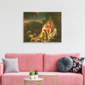 Toile Berger Jouer une Flûte (Insitu(Salon))