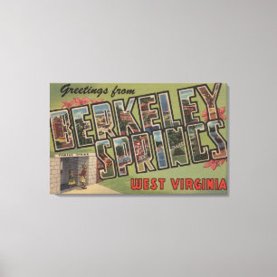 Toile Berkeley Springs, la Virginie Occidentale