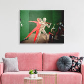 Toile Berkley Hotel Murals - 2 (Insitu(Salon))