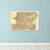 Toile Bermudes Cent, Virginie (Insitu (Plancher de Bois))