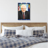 Toile Bernie Sanders soutient Wall Art (Insitu(Chambre))