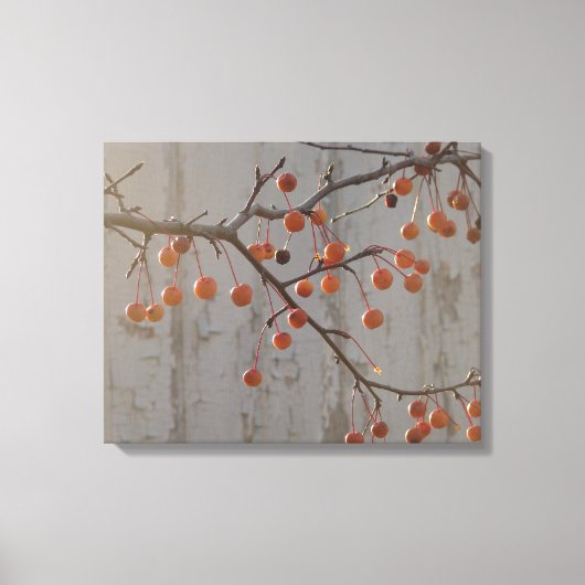 Toile Berries et Grange blanche (Recto)