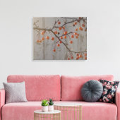 Toile Berries et Grange blanche (Insitu(Salon))