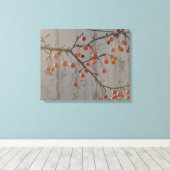 Toile Berries et Grange blanche (Insitu (Plancher de Bois))