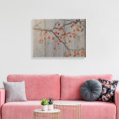 Toile Berries et Grange blanche (Insitu(Salon))