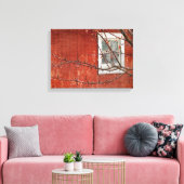 Toile Berries et la Grange Rouge (Insitu(Salon))