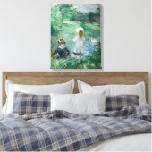 Toile Berthe Morisot - À côté d'un lac (Insitu(Chambre))