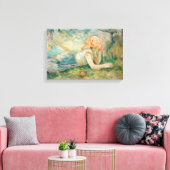 Toile Berthe Morisot - Bergère Couchée (Insitu(Salon))