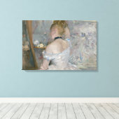 Toile Berthe Morisot - Femme à sa Toilette (Insitu (Plancher de Bois))