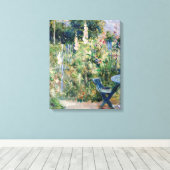 Toile Berthe Morisot - Tremieres Rose (Insitu (Plancher de Bois))